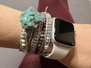 Click to view full screen Narukvica Srebrni Tirkiz – Samopouzdanje photo review