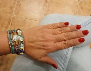 Click to view full screen Narukvica Prijateljstva - Opal Srce photo review