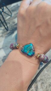 Narukvica Carski Jaspis Srce – Učitelj photo review