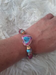 Narukvica Carski Jaspis Srce – Učitelj photo review