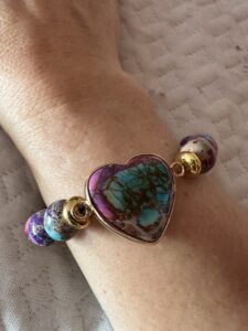 Narukvica Carski Jaspis Srce – Učitelj photo review