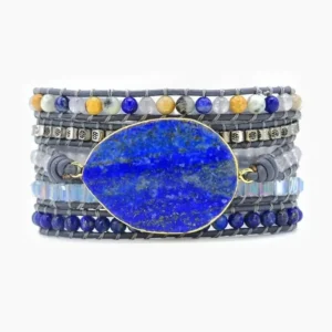 Narukvica Lapis Lazuli Srebrni