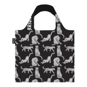 Lazy Leopard Shopping Bag