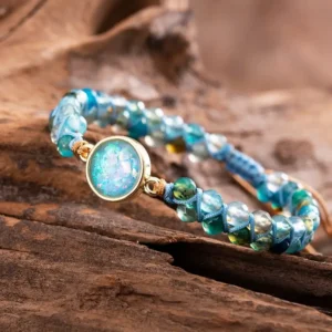 Narukvica Prijateljstva - Aqua Opal