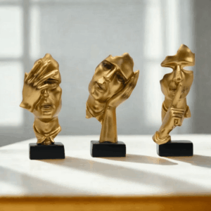 Zlatne maske - set od 3 kom