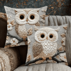 Vinage jastučnica - Sove 2 kom