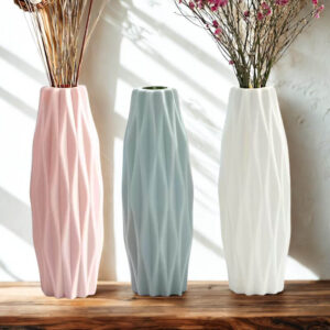 Šareni set od 3 vaze