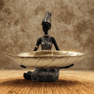 Žena s turbanom - držač za nakit