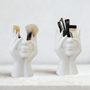 Ukrasni držač za četkicu za šminku i olovku