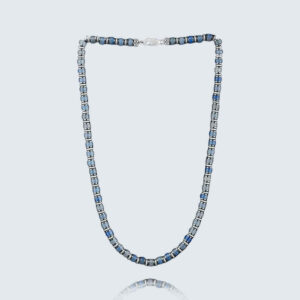 Blue Aventurin Muška ogrlica