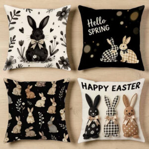 Vintage jastučnica set od 4 – zec